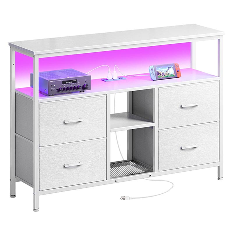 TV Stand With Shelves