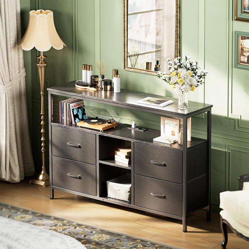 TV Stand With Shelves