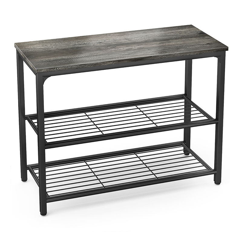 Console Table With Shelves