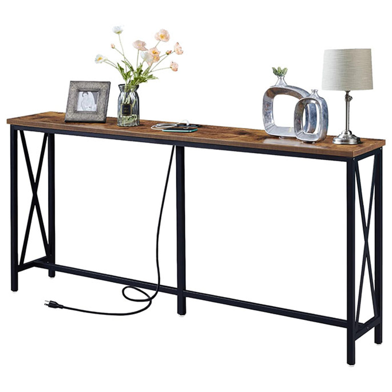 Narrow Side Table Sofa