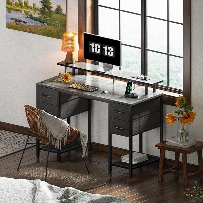 Home Office Desk With Drawers