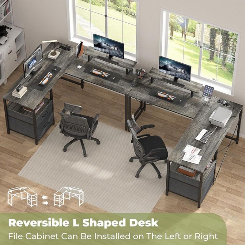 L Shaped Desks for Home Office