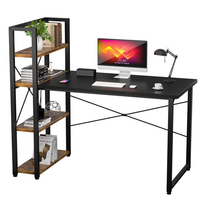 Computer Desk With Bookshelf