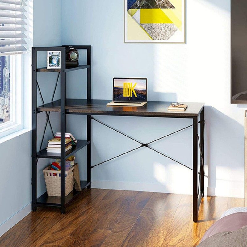 Computer Desk With Bookshelf