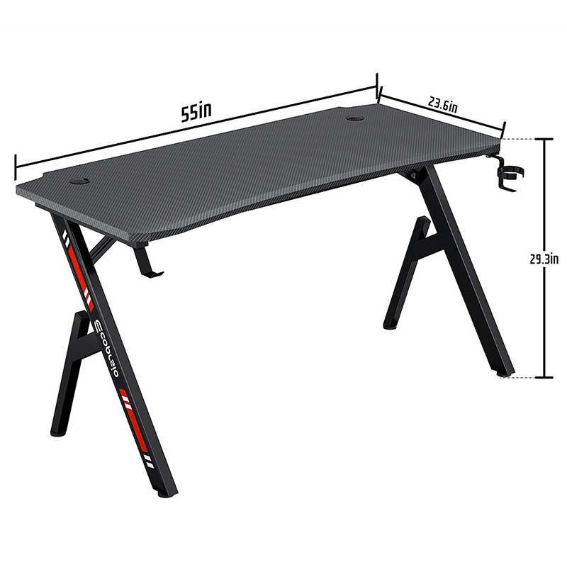 Modern-Style Gaming Computer Table