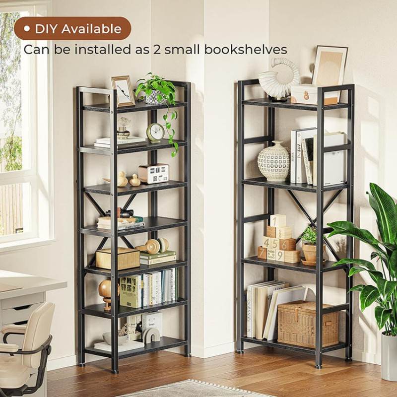 Wide 4 Tier Bookshelf