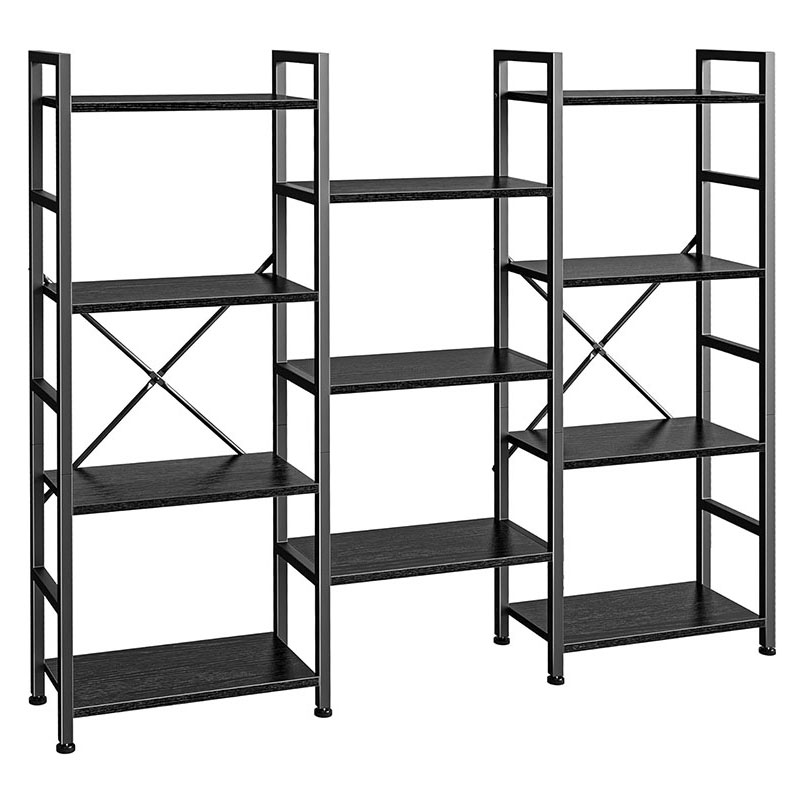 Wide 4 Tier Bookshelf