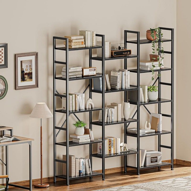 Wide 5 Tier Bookshelf