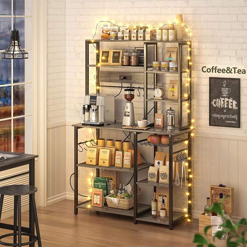 Multifunctional Kitchen Shelves for Storage