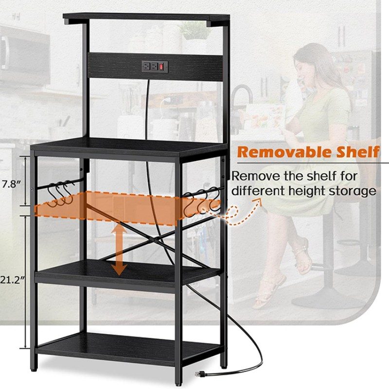 4 Tier Microwave Shelf Stand