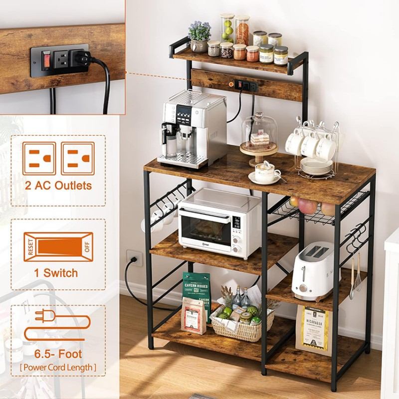 Microwave Stand With Storage