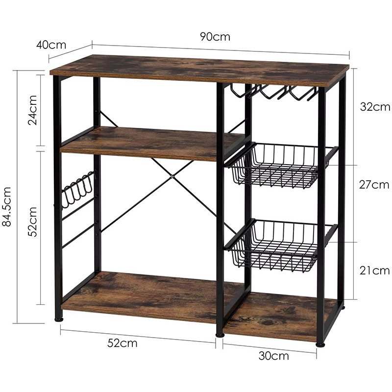 Multifunctional Kitchen Standing Shelves
