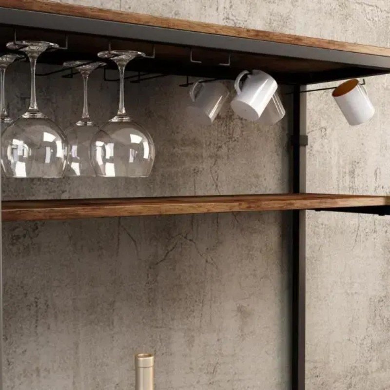 Wine And Storage Cabinet