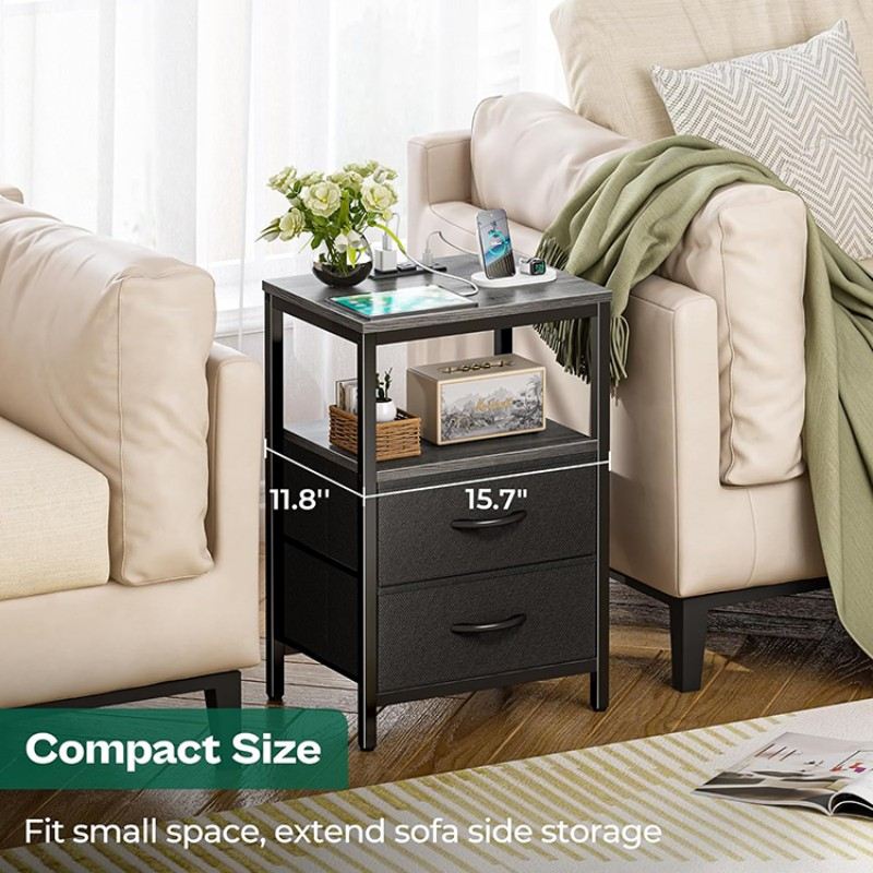 Nightstand With Drawers