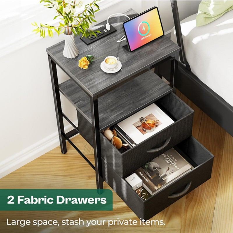 Nightstand With Drawers