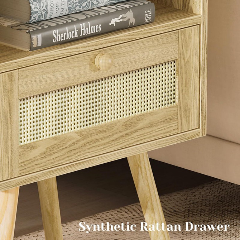 Wooden Side Table for Bedroom