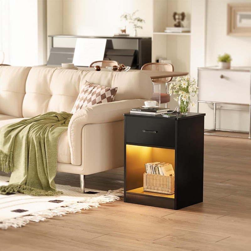 Led Light Nightstand