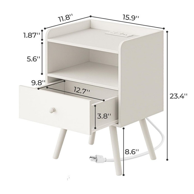 LED Nightstand Set Of 2