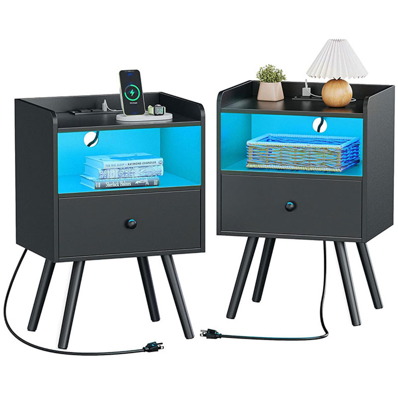 LED Nightstand Set Of 2