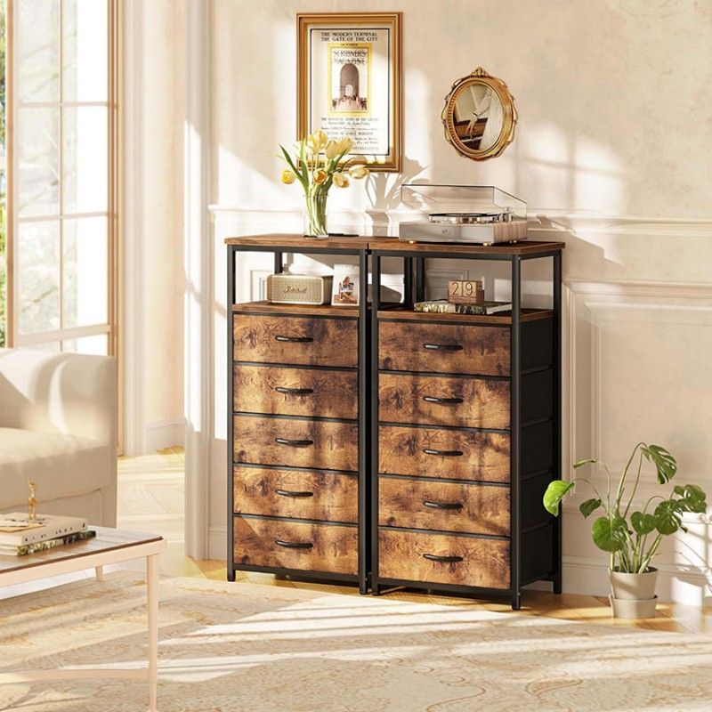 Tall Nightstand With Drawers