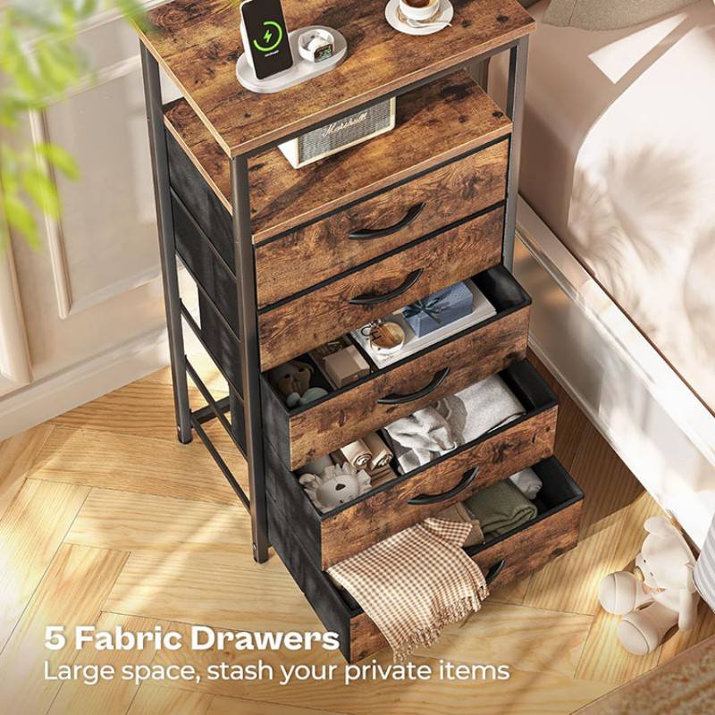 Tall Nightstand With Drawers