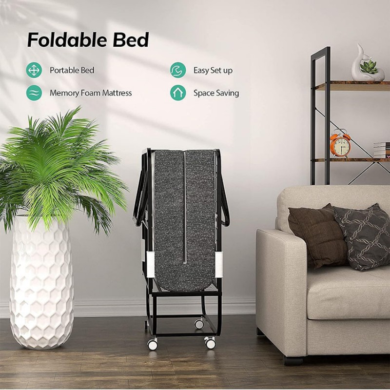 Foldable Single Bed