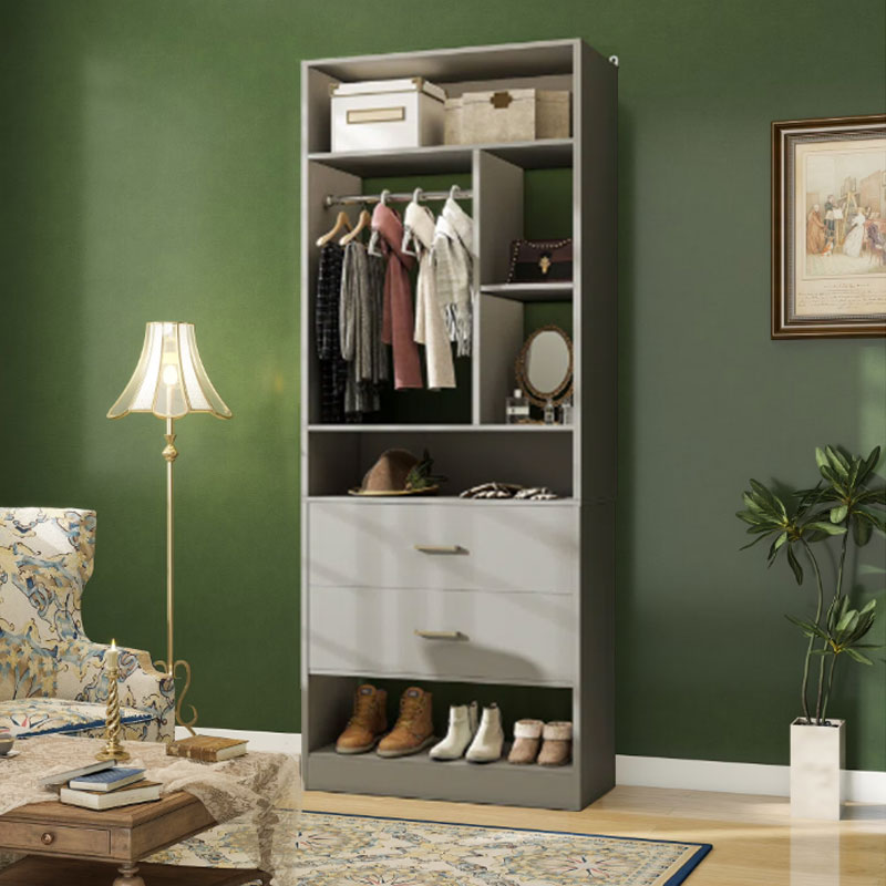 Single Wardrobe With Drawers