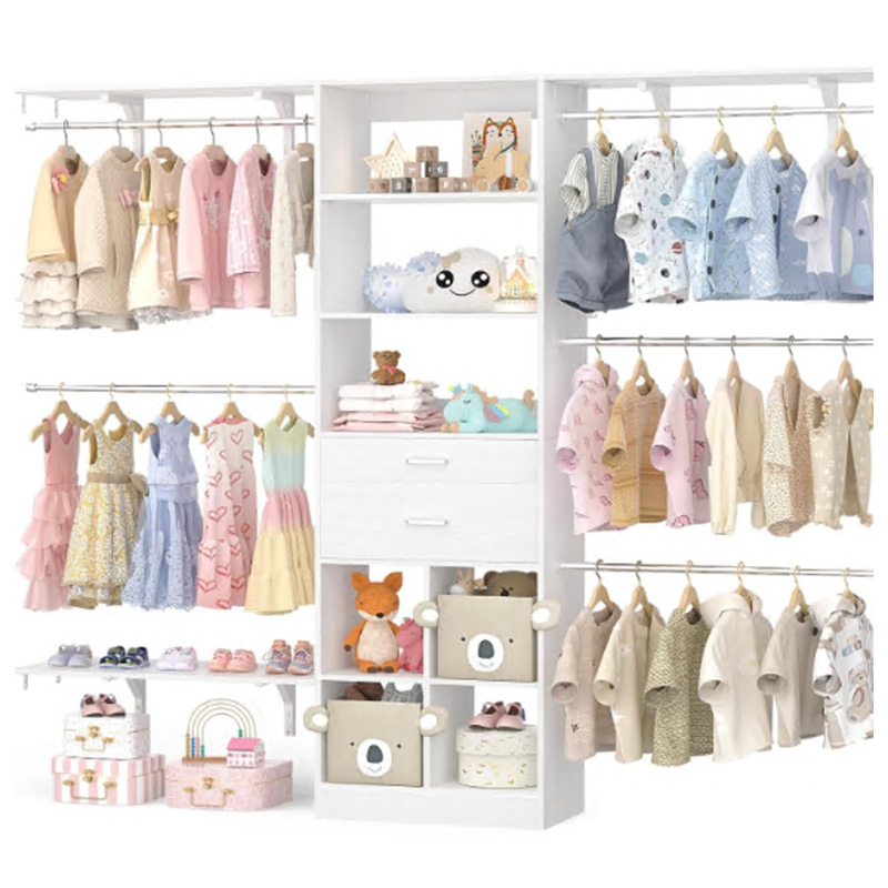 Children's Wardrobe With Drawers