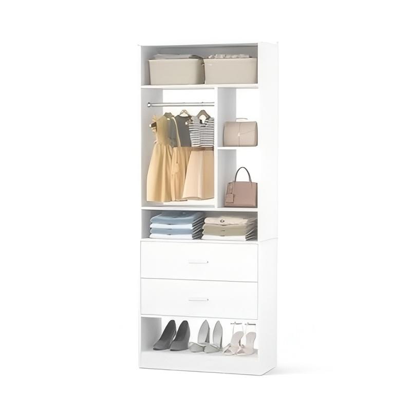 Closet Organizer With Drawers