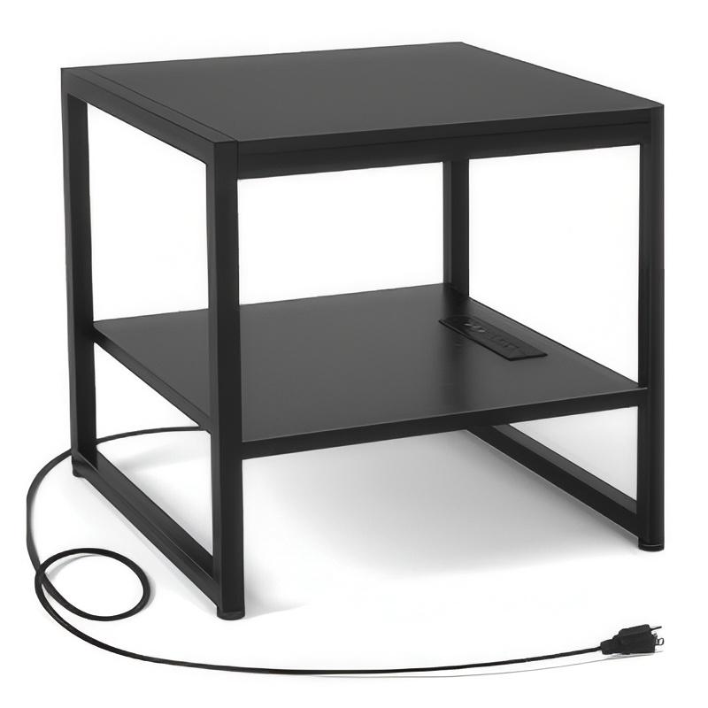 2-Tier Square Side Table